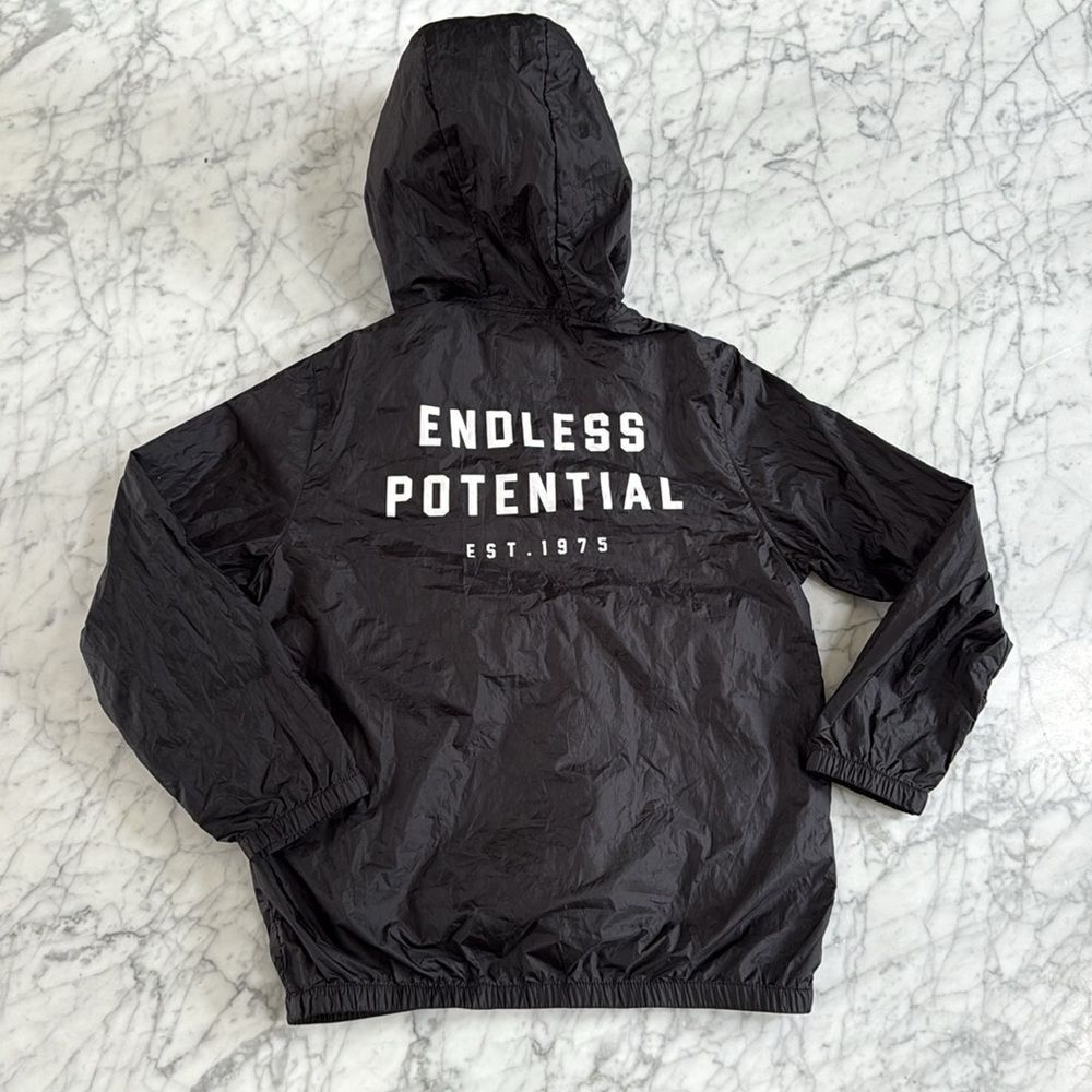 Zara Endless Potential Rain Jacket windbreaker Youth Sz 10